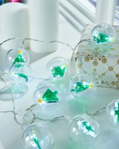 Christmas Tree Bauble LED Light String, 1.8 M