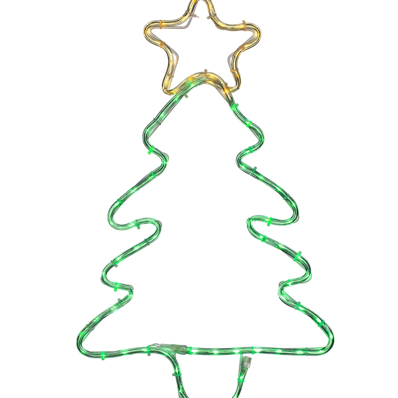 Christmas Tree Rope Light Silhouette, 48 Cm