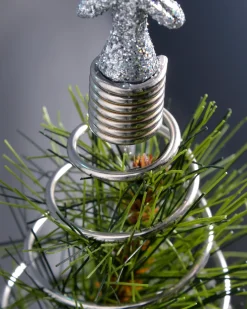 Colour Changing Snowflake Christmas Tree Topper, 29 Cm