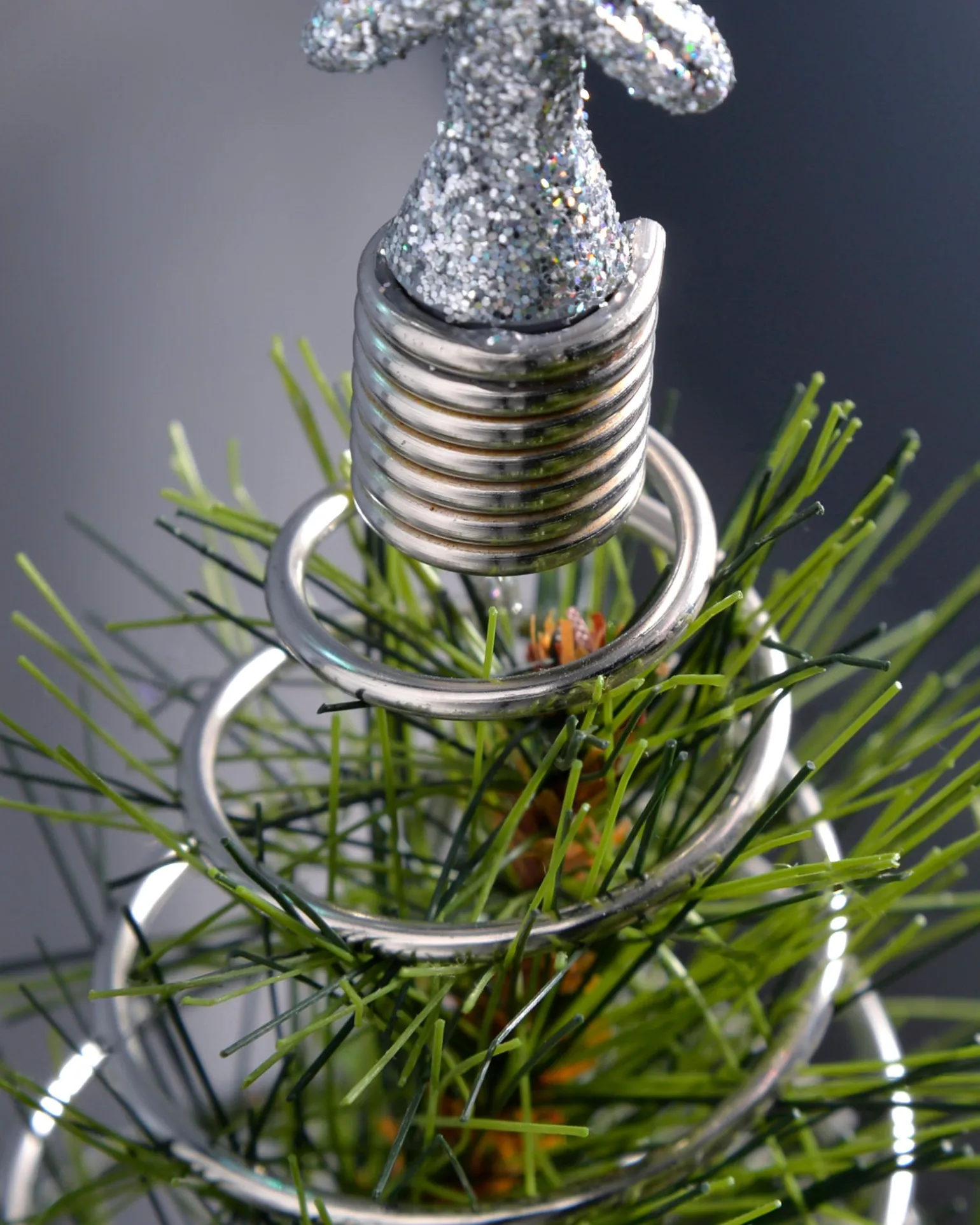 Colour Changing Snowflake Christmas Tree Topper, 29 Cm