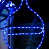 Connectable Bauble Rope Light Silhouette, Blue, 54cm