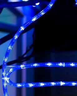 Connectable Bauble Rope Light Silhouette, Blue, 54cm