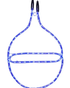 Connectable Bauble Rope Light Silhouette, Blue, 54cm