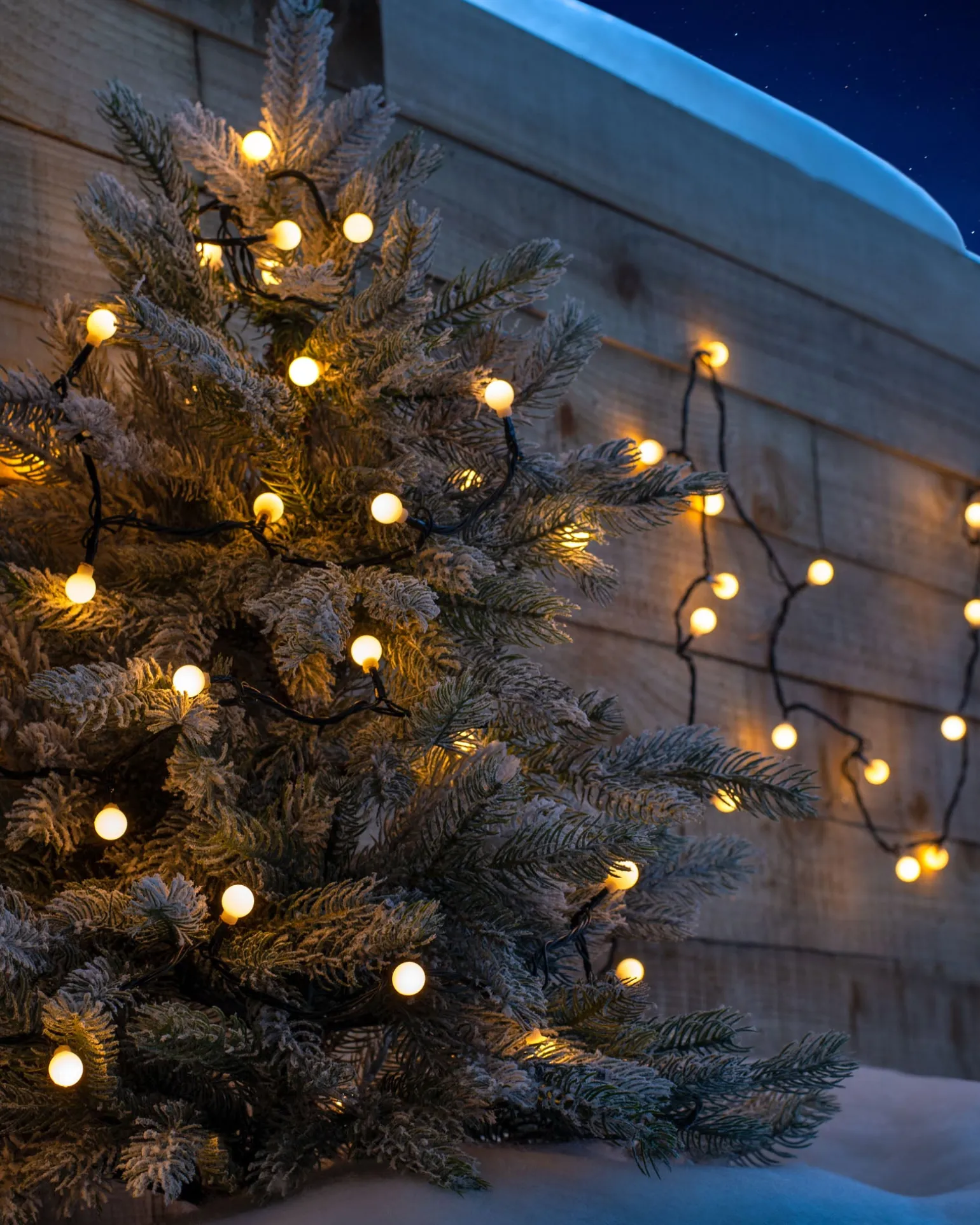 Connectable Berry 50 LED Light String, Warm White