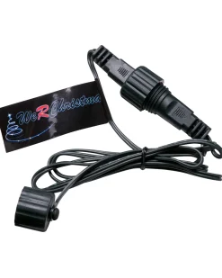 Connectable Extension Cable For LED Lights, Black, 1 M