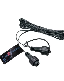 Connectable Extension Cable For LED Lights, Black, 1 M
