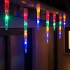 Connectable Icicle LED Light String, Multi-Coloured, 5.2 M