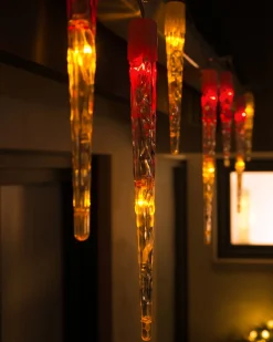 Connectable Icicle LED Light String, Multi-Coloured, 5.2 M