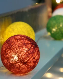 Cotton Ball 20 LED Light String, 1.5 M