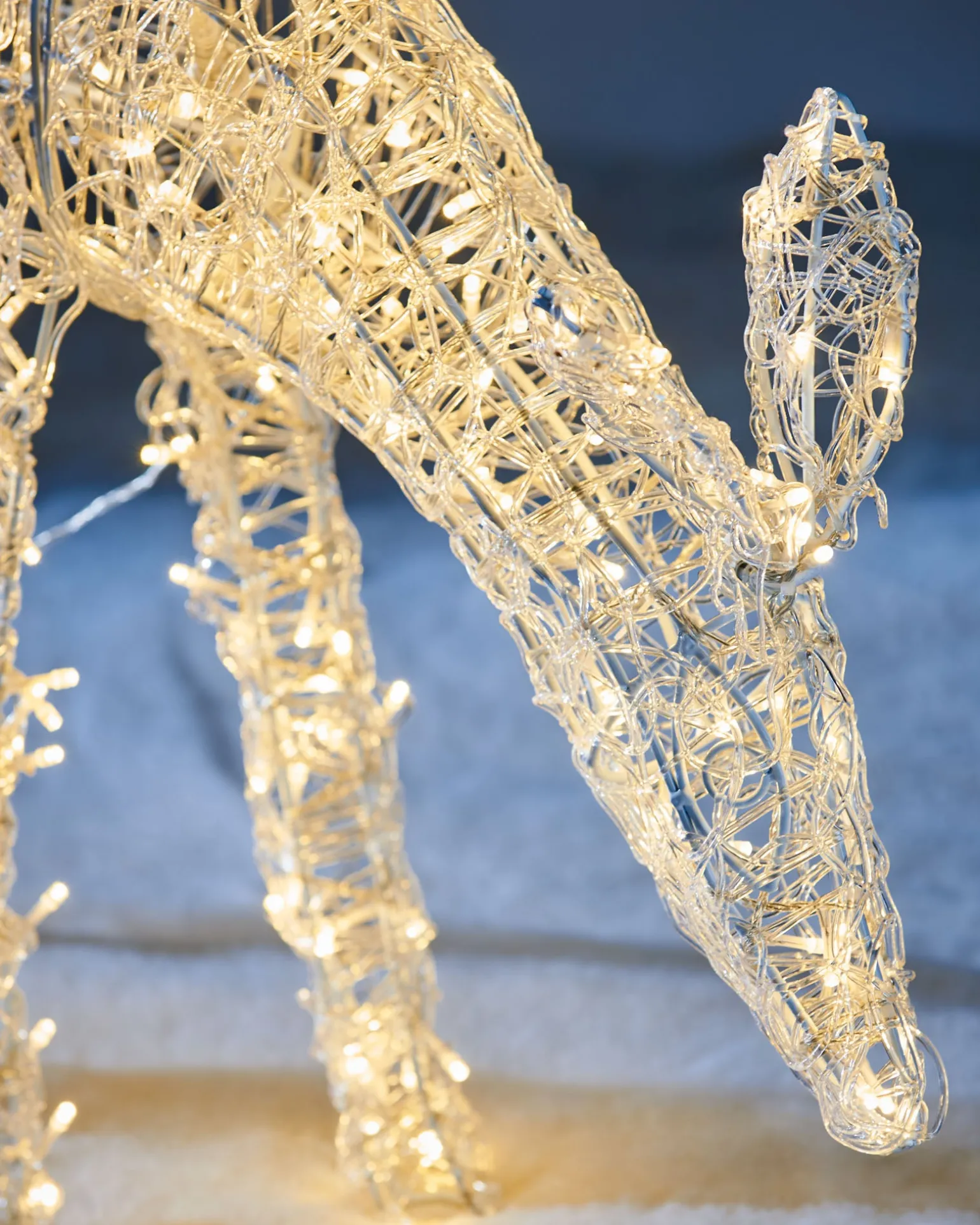 3D Acrylic Reindeer Decoration, 90 Cm