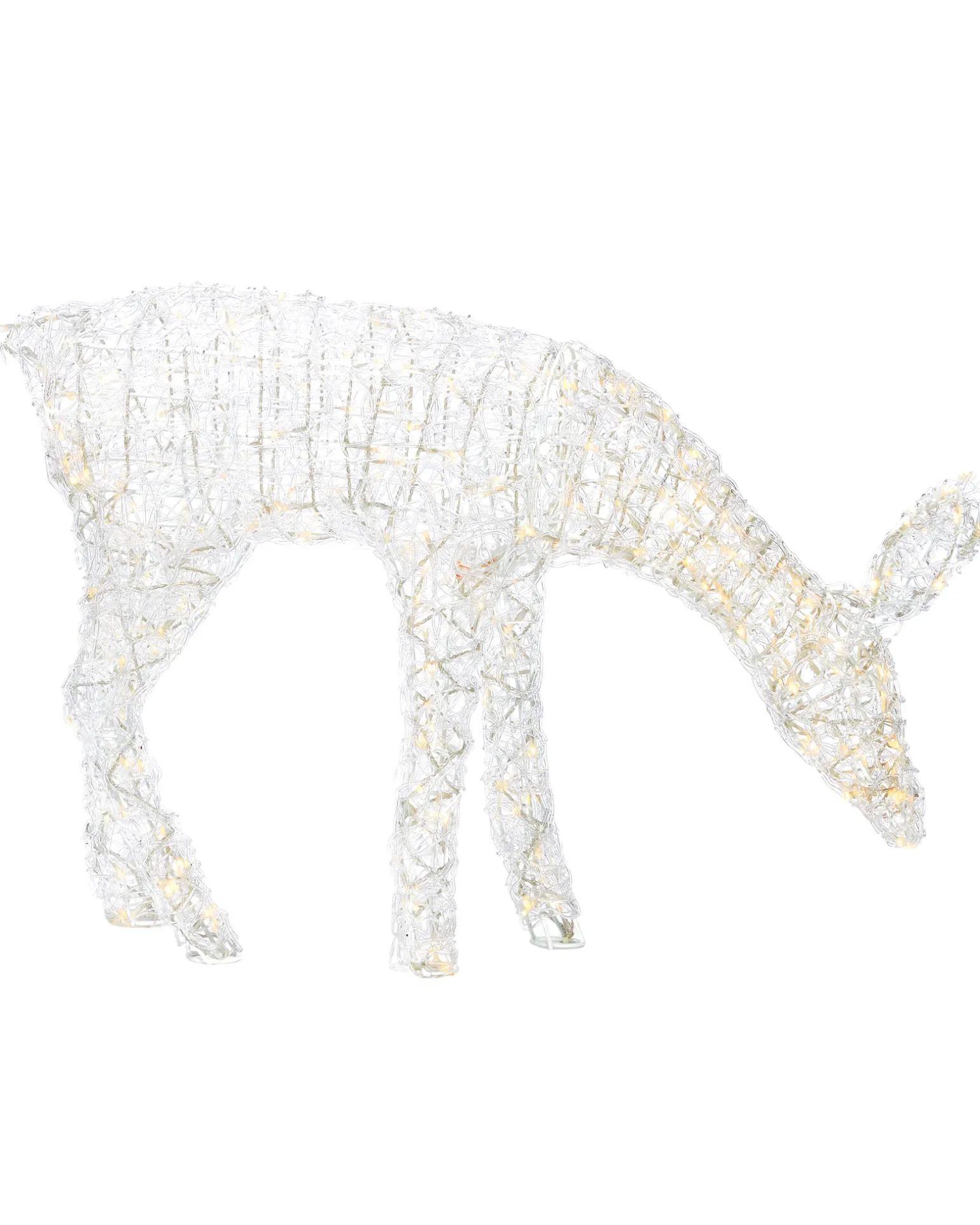 3D Acrylic Reindeer Decoration, 90 Cm