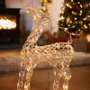 2D Crystal Reindeer, 80 Cm