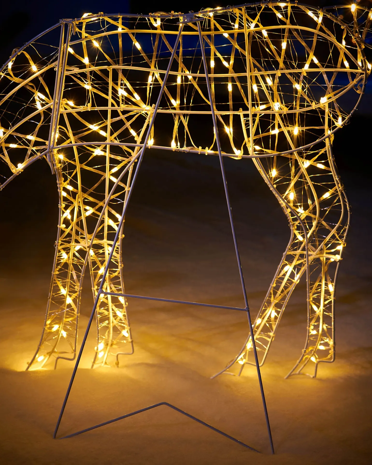 2D Grazing Reindeer Silhouette, 95 Cm