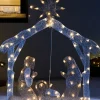 2D Mesh Nativity Set, 130 Cm