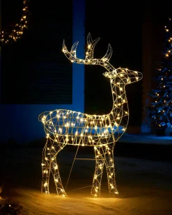 2D Standing Reindeer Silhouette, 95 Cm