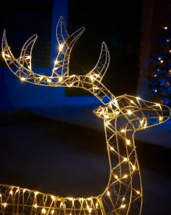 2D Standing Reindeer Silhouette, 95 Cm