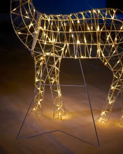 2D Standing Reindeer Silhouette, 95 Cm