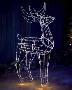 3D Standing Reindeer Silhouette, 110 Cm
