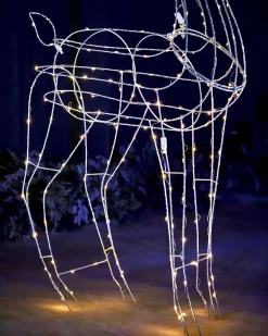 3D Standing Reindeer Silhouette, 110 Cm