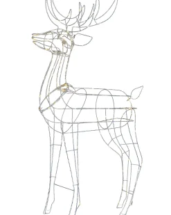 3D Standing Reindeer Silhouette, 110 Cm