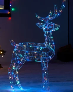 3D Standing Stag Silhouette, 110 Cm