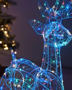3D Standing Stag Silhouette, 110 Cm