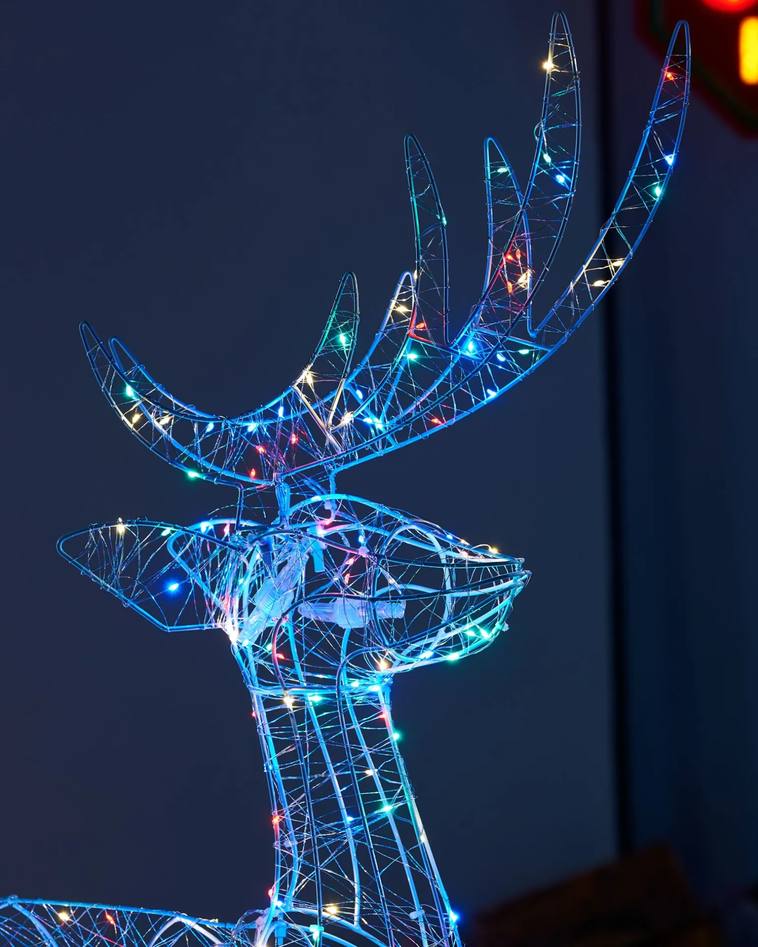3D Standing Stag Silhouette, 110 Cm