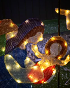 2D Tinsel Nativity Scene Silhouette