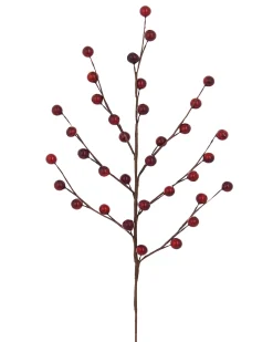 Deep Red Berry Christmas Tree Spray, 45 Cm