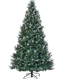 Evergreen Snow Flocked Tip Christmas Tree, 6 Ft