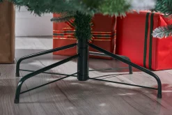 Evergreen Snow Flocked Tip Christmas Tree, 7 Ft
