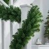 Extra Thick Pine Garland, Green, 9 Ft