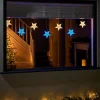 Flashing Star Curtain Net Light, 2.2 M