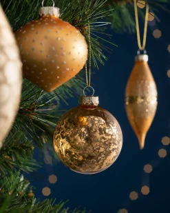 Glamour Glass Baubles, 20 Pack