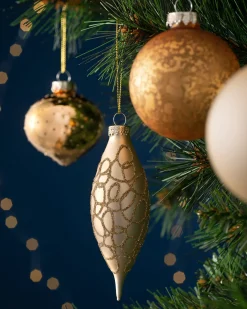 Glamour Glass Baubles, 20 Pack