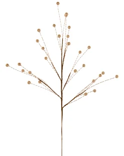 Gold Berry Christmas Tree Spray, 78 Cm