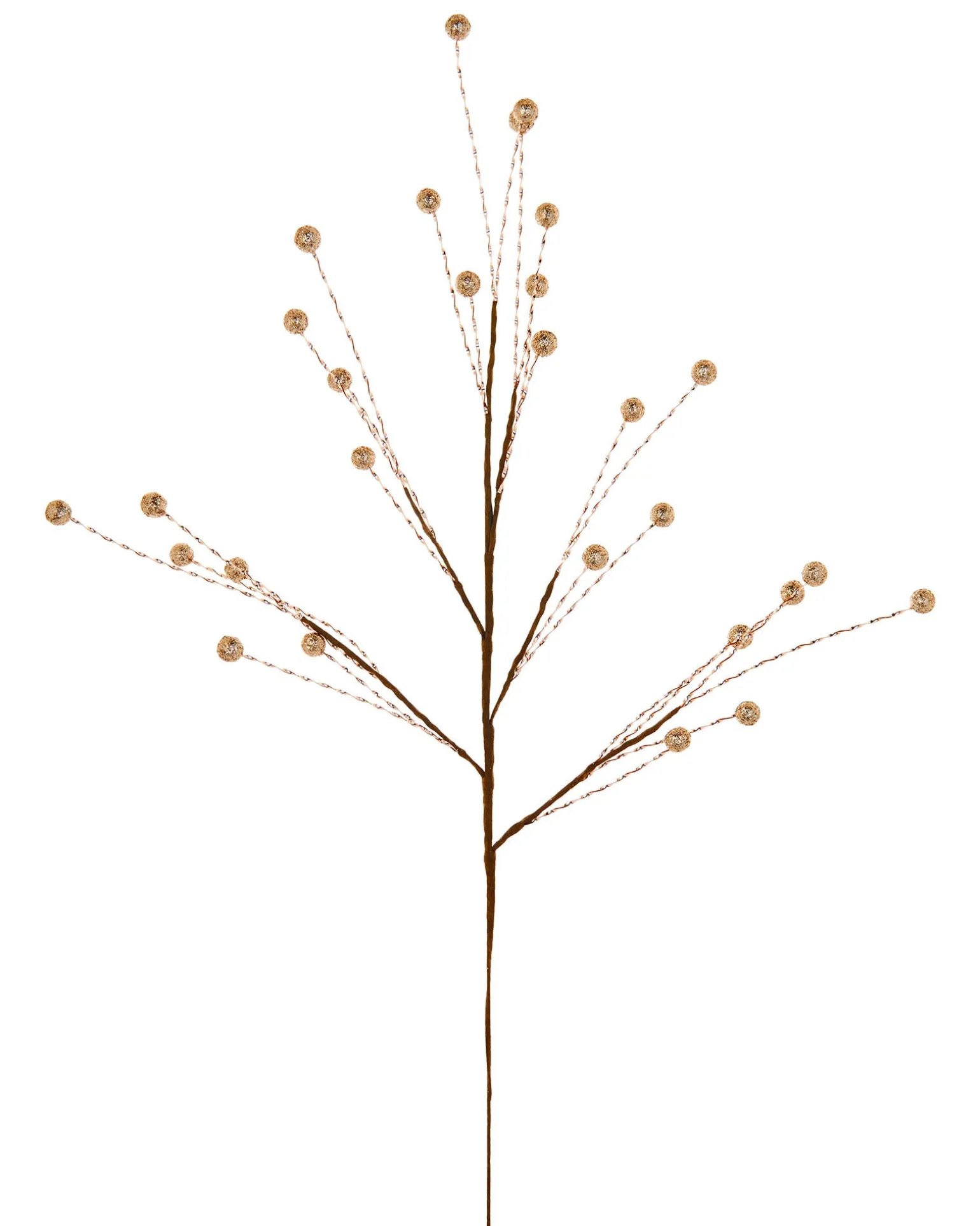 Gold Berry Christmas Tree Spray, 78 Cm