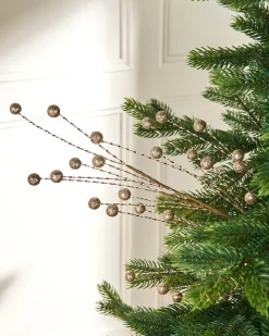 Gold Berry Christmas Tree Spray, 78 Cm