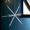 Hanging Starburst Decoration, Colour Changing, 51 Cm