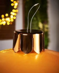 Inflatable Christmas Bauble, Gold, 45 Cm