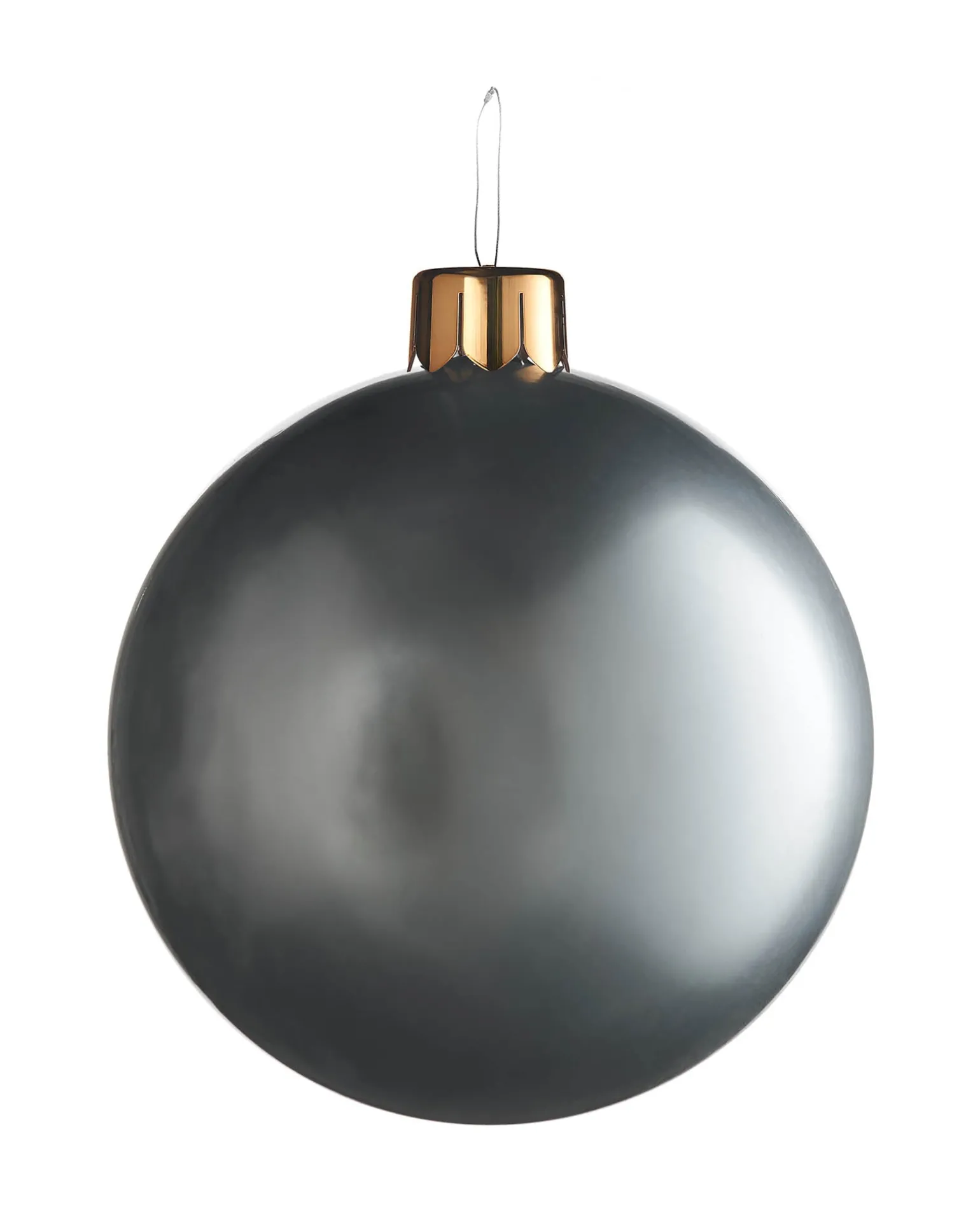 Inflatable Christmas Bauble, Silver, 45 Cm