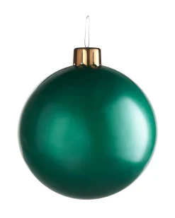 Inflatable Christmas Bauble, Green, 45 Cm