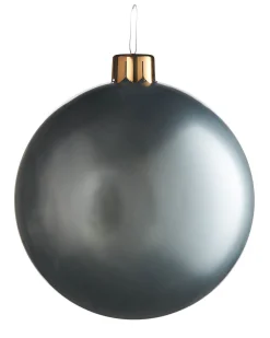 Inflatable Christmas Bauble, Silver, 66 Cm