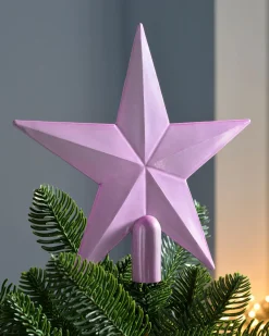 Lilac Shatterproof Baubles Set, 42 Pack