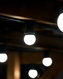 LINK FESTOON E27 Belt, Connectable, 15 Sockets, 33 Cm Spacing