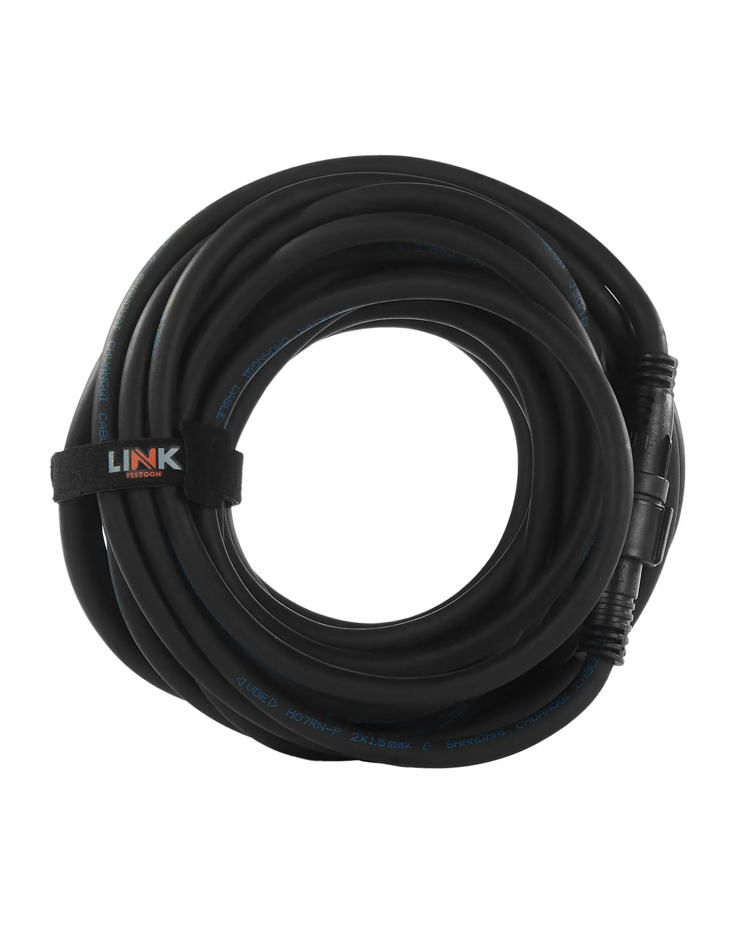 LINK FESTOON Extension Cable, Connectable, Black Cable