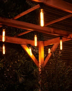 LINK FESTOON 4W E27 Dimmable Tubular Filament LED Bulb, Warm White