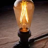 LINK FESTOON 4W E27 Dimmable Teardrop Filament LED Bulb, Warm White