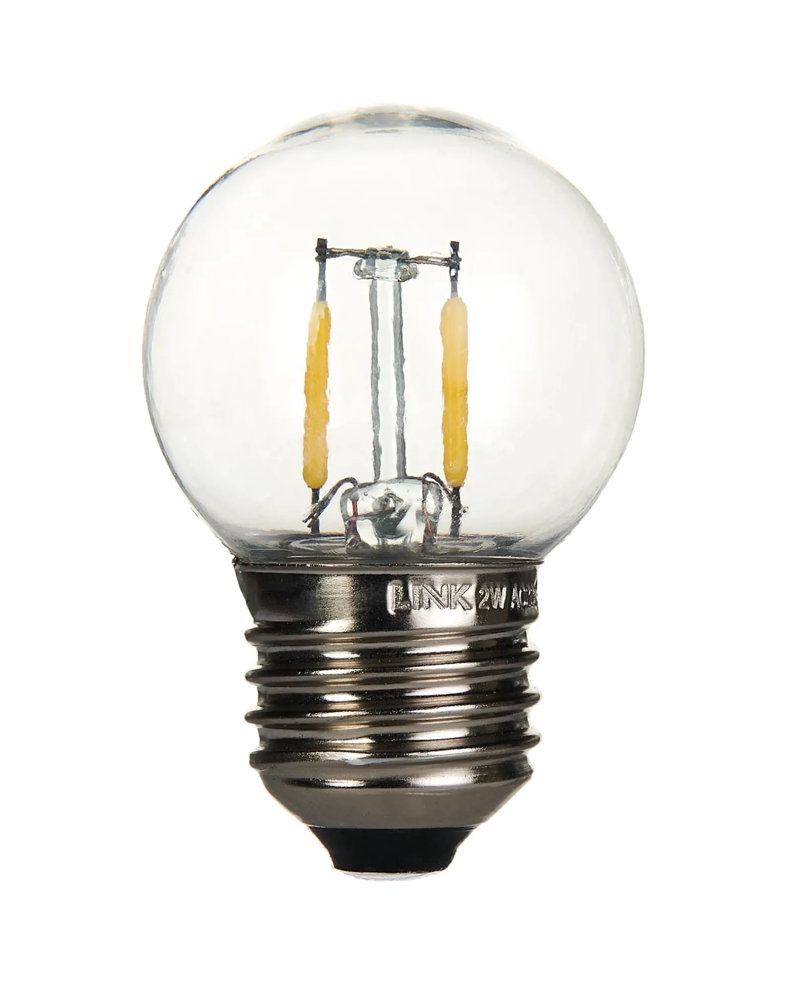 LINK FESTOON 2W E27 Dimmable Filament LED Bulb, White