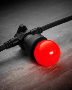 LINK FESTOON 1.3W E27 LED Bulb, Red